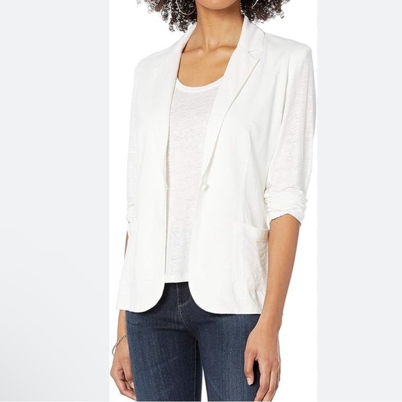 Majestic Filatures French touch Soft Touch Blazer size Tall 1 size Small - Picture 2 of 7